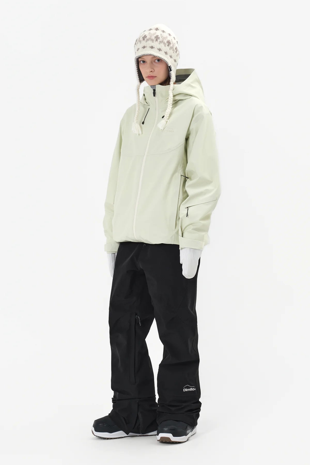 Dimito Bio Slim Snow Pants-BLACK6