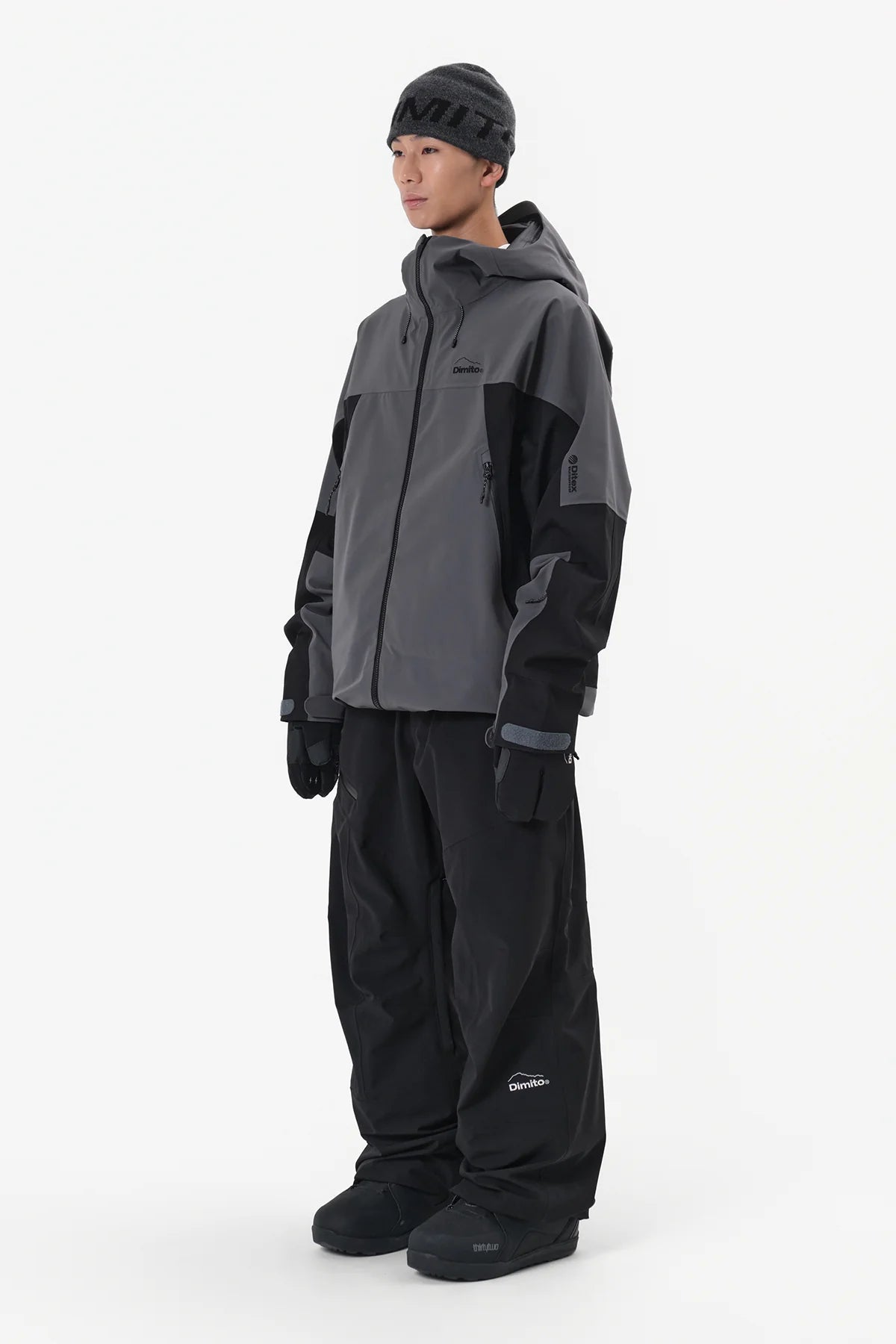 Dimito Level 2L Relax Snow Pants-BLACK6