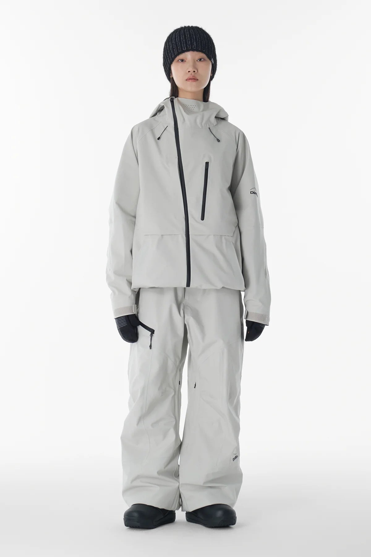 Dimito Level 2L Relax Snow Pants-WHITE6