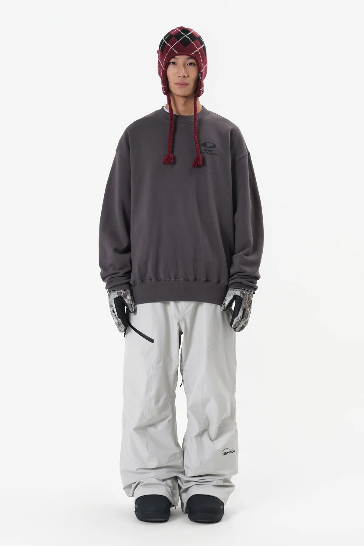 Dimito Level 2L Relax Snow Pants-WHITE8