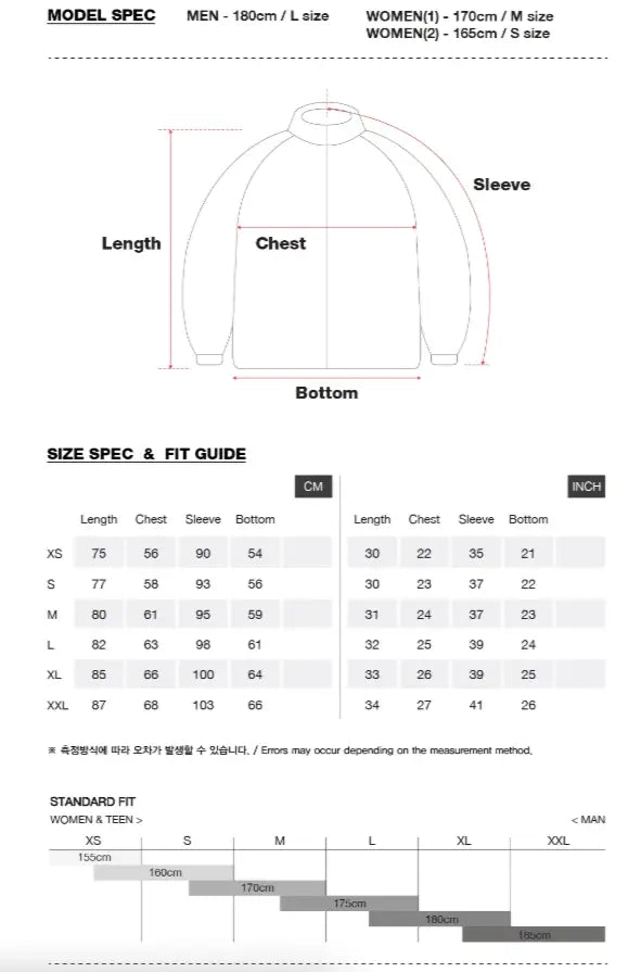 Dimito Level OG 3L Jacket-BLACK_sizing