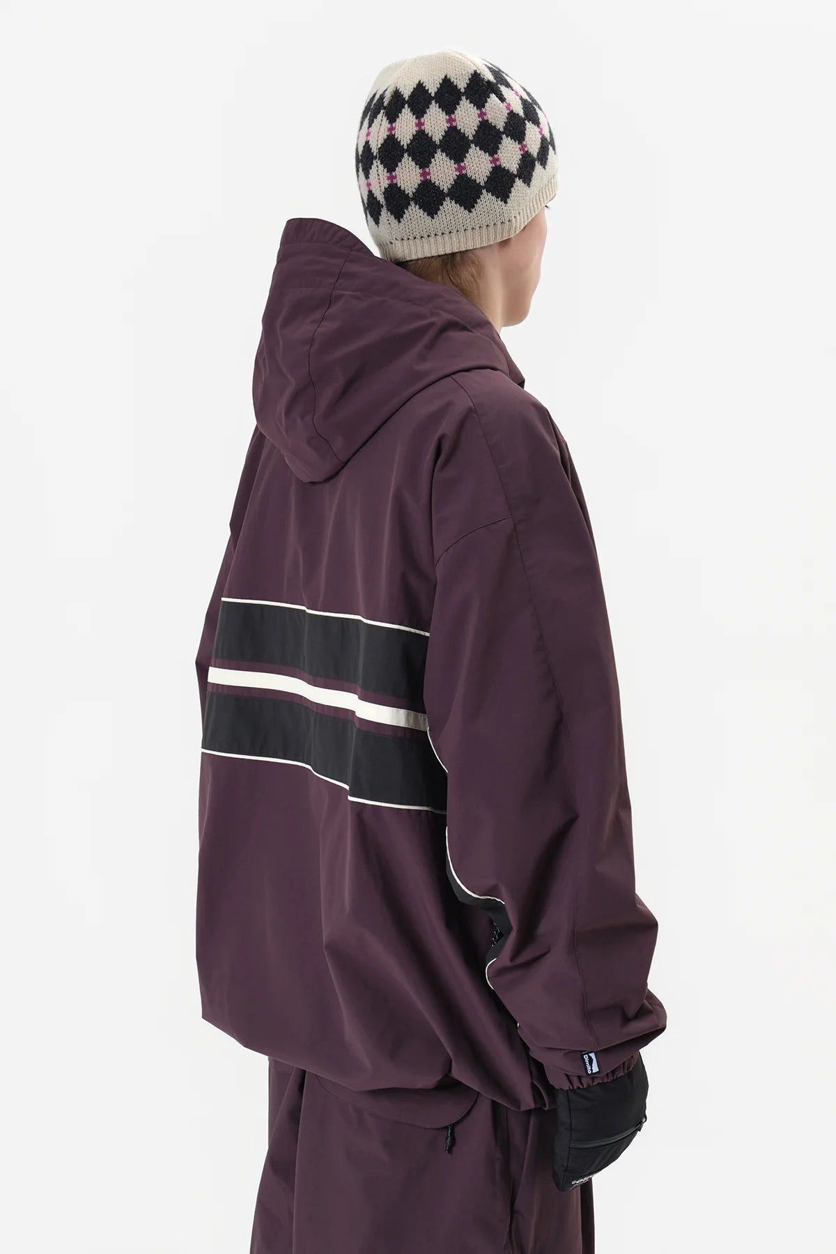 Dimito Line Wind Snow Jacket-WINE7