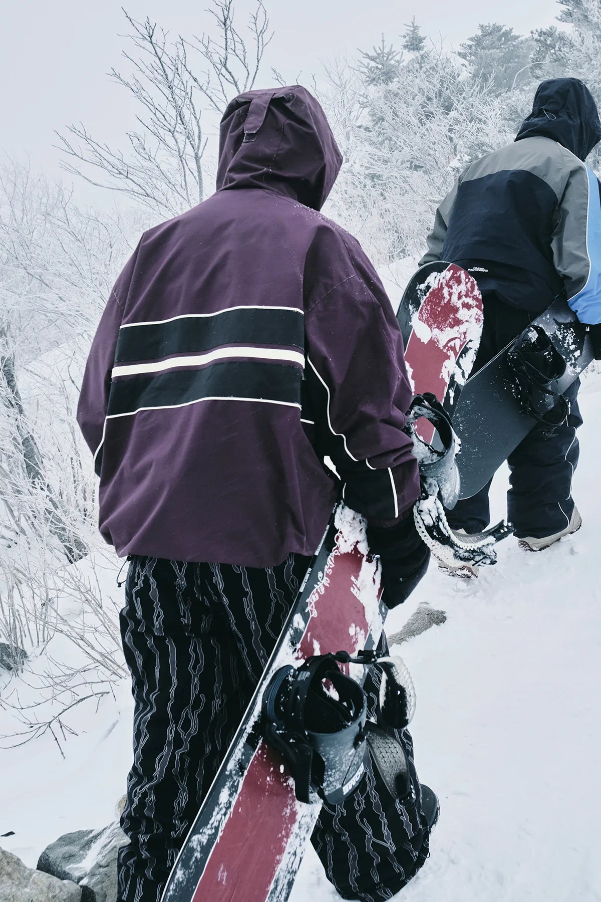 Dimito Line Wind Snow Jacket-WINE_image3