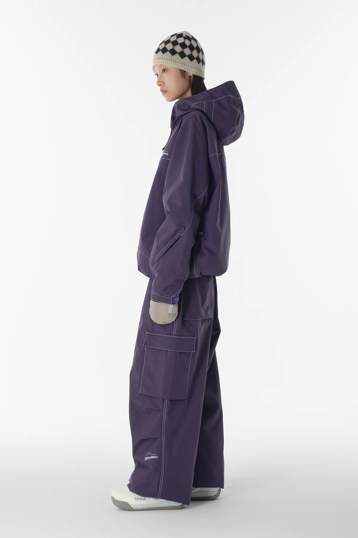 Dimito Works Line Snow Jacket-GRAPE6