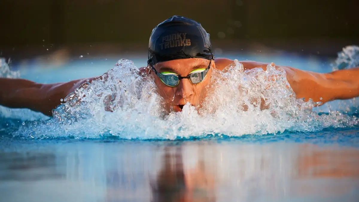 Funky Blade Swimmer Swim Goggle-Radioactive2