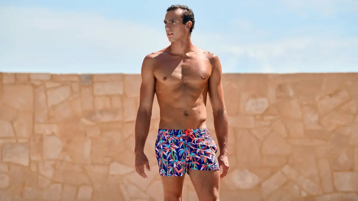 Funky Men Shorty Shorts-BamBamBoo_image1