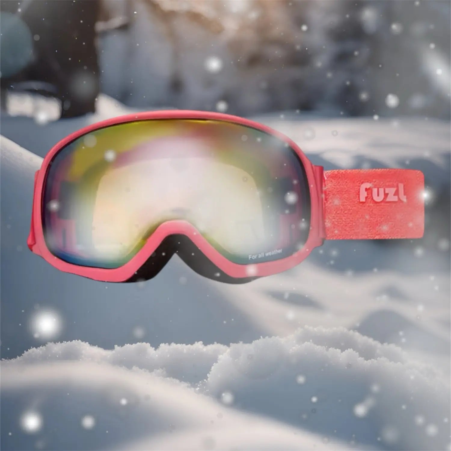 Fuzl Mirror Snow Goggle-PINK_ai