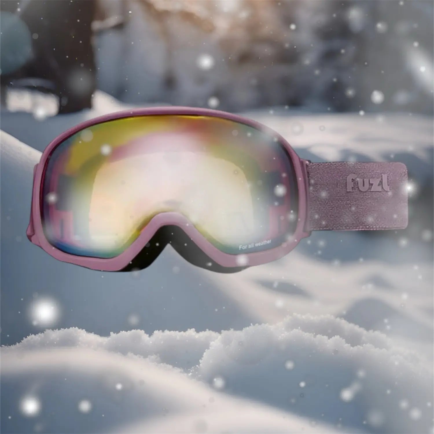 Fuzl Mirror Snow Goggle-PURPLE_ai