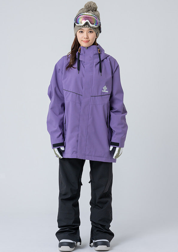 Graver Unisex Boundary Snow Jacket-PURPLE4