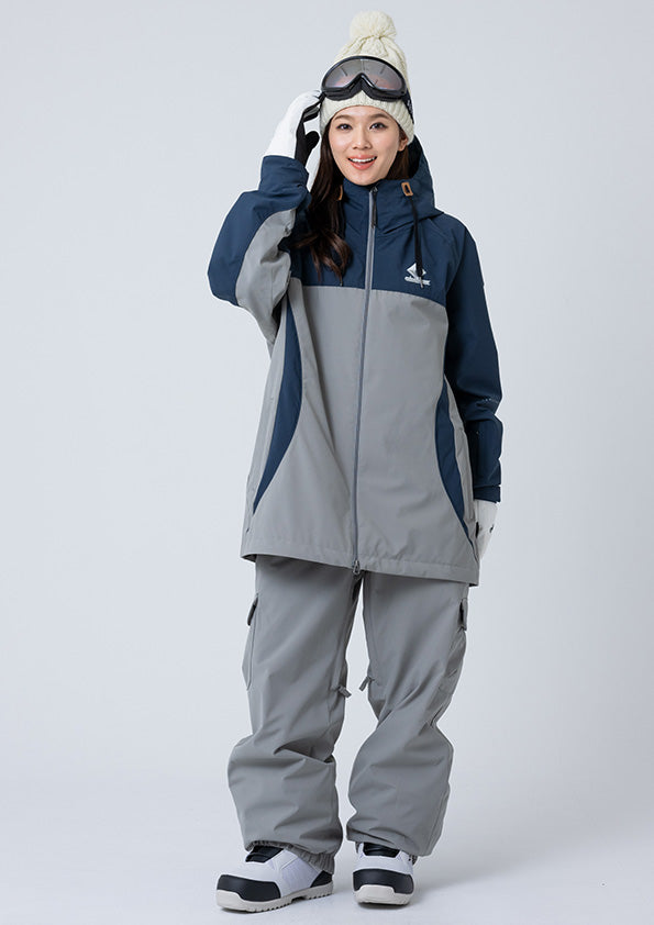 Graver Unisex Contact Snow Jacket-NAVY6