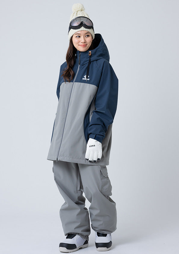 Graver Unisex Contact Snow Jacket-NAVY7