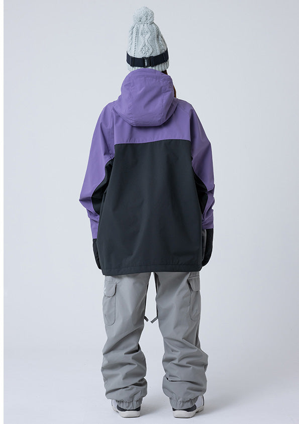 Graver Unisex Contact Snow Jacket-PURPLE5