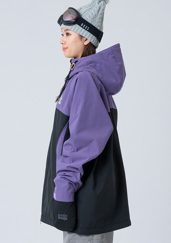 Graver Unisex Contact Snow Jacket-PURPLE6