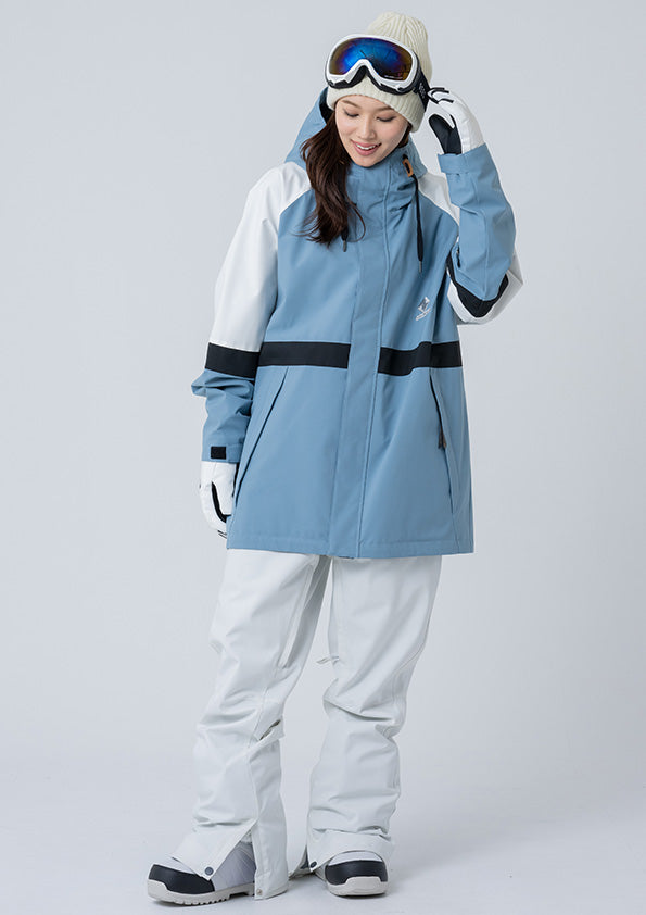 Graver Unisex Range Snow Jacket-BLUE5