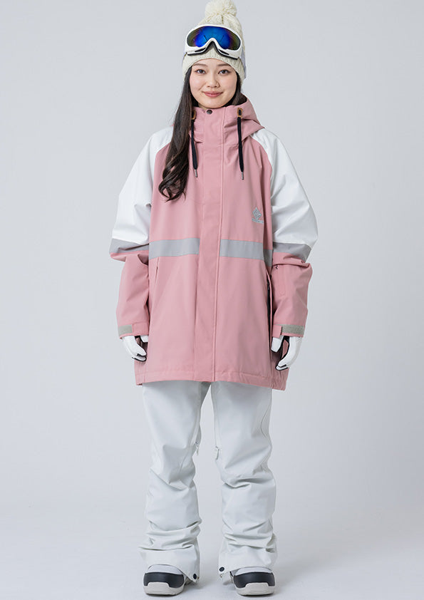Graver Unisex Range Snow Jacket-PINK2