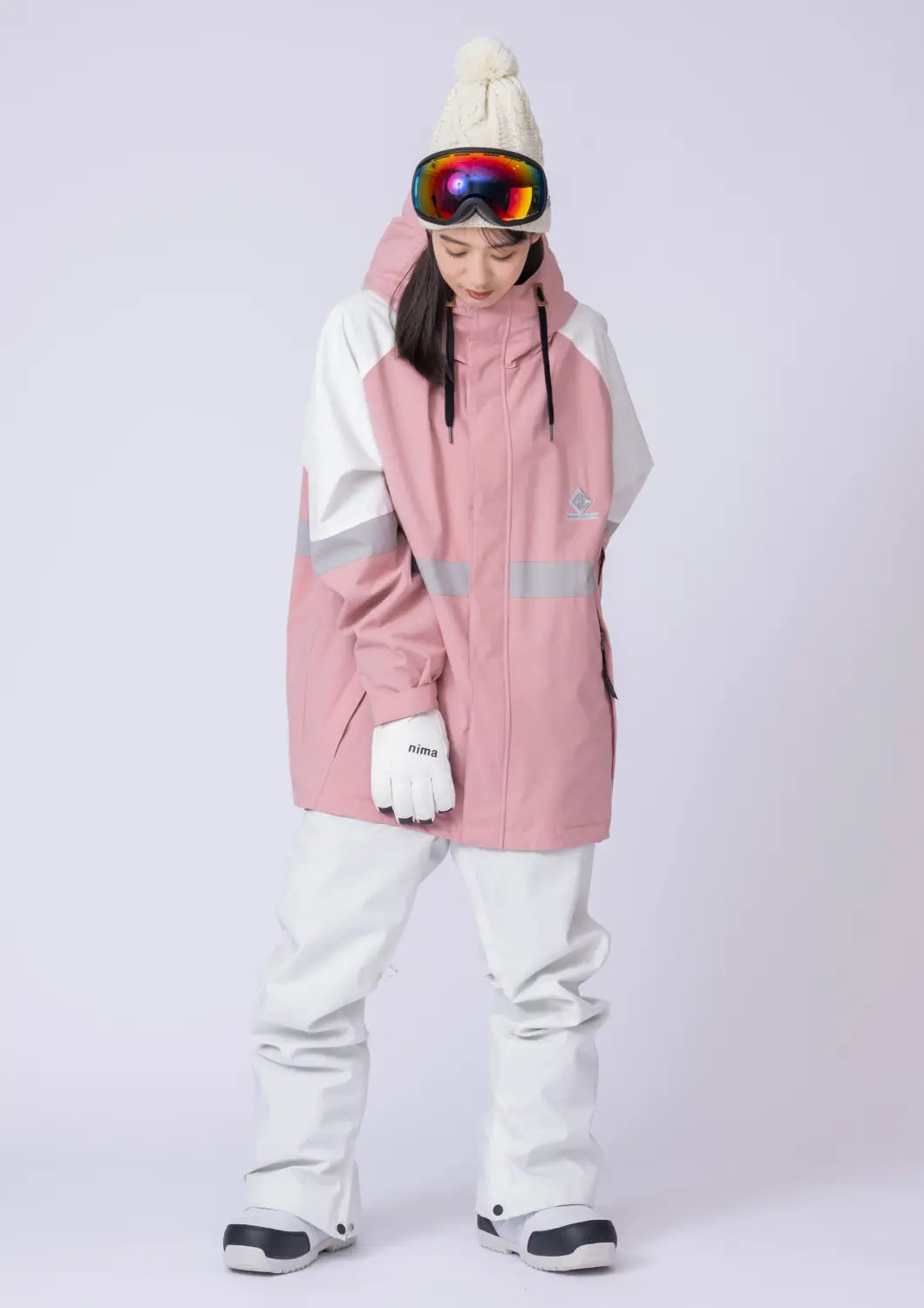 Graver Unisex Range Snow Jacket-PINK3