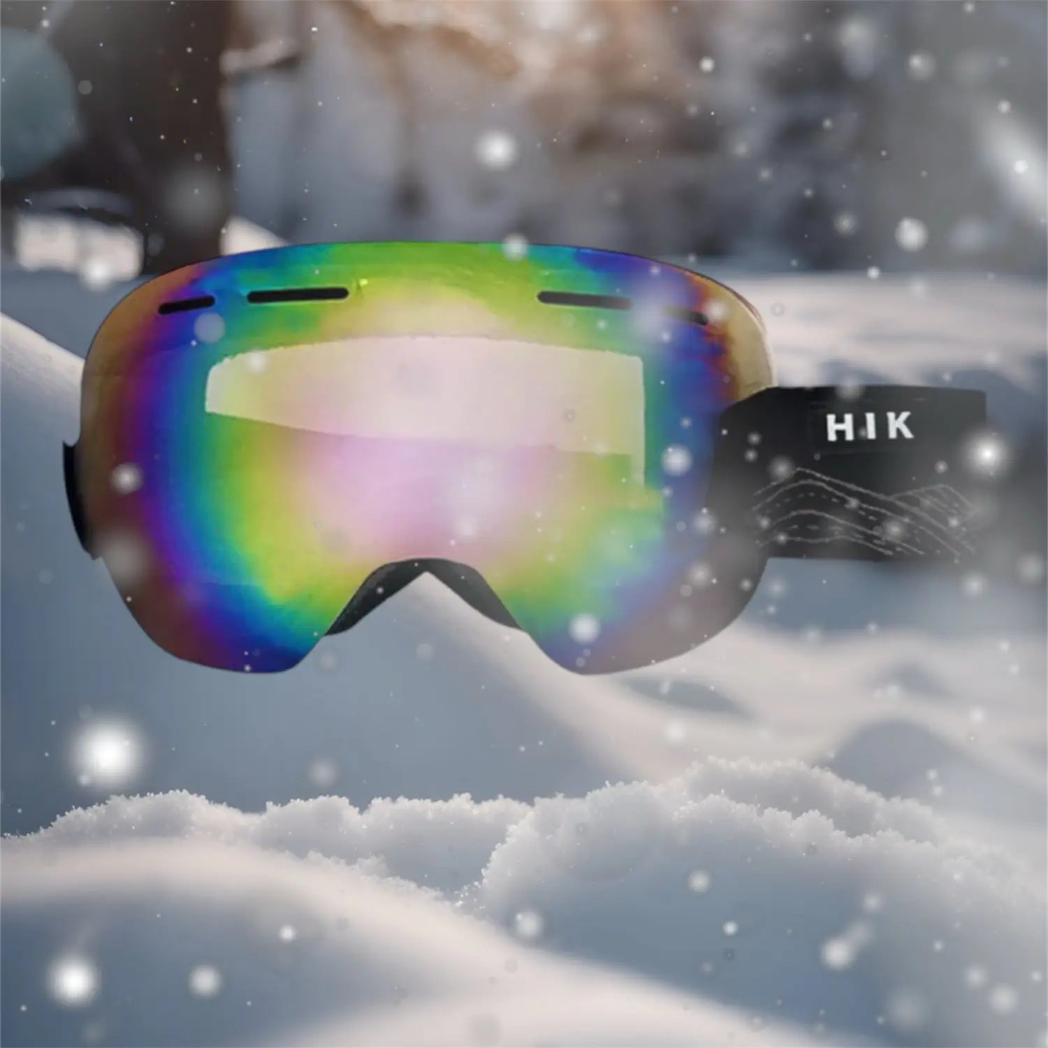 HIK Mirror Snow Goggles-RAINBOW_ai