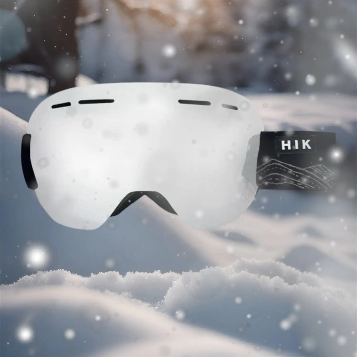 HIK Mirror Snow Goggles-SILVER_ai