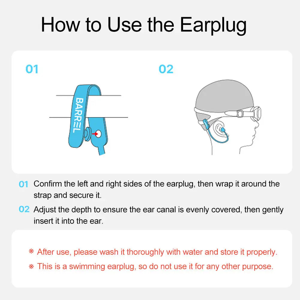 Barrel Hang On Earplug-BLUE7