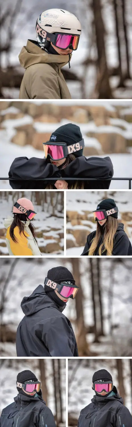 Ixnine Ix5-05 Snow Goggle-pink-pic2
