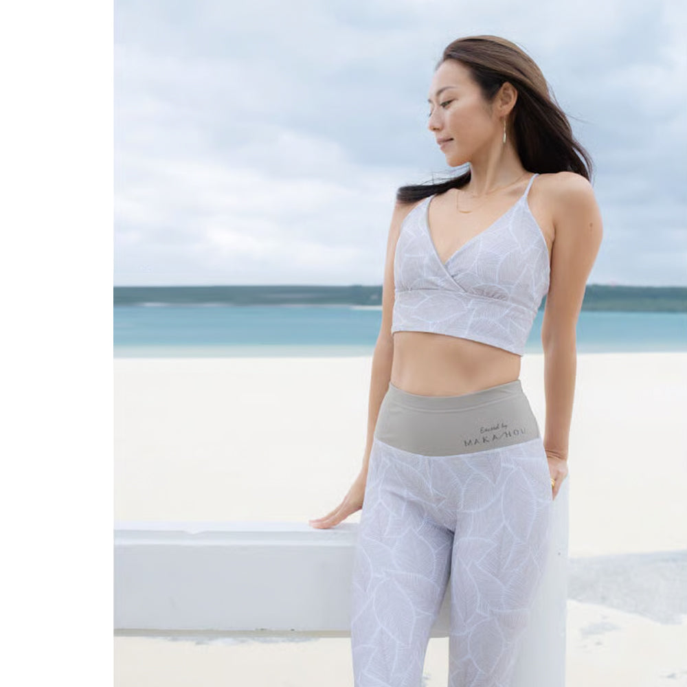 Maka-Hou Women Reversible Bikini-BEIGE LEAF_imag1