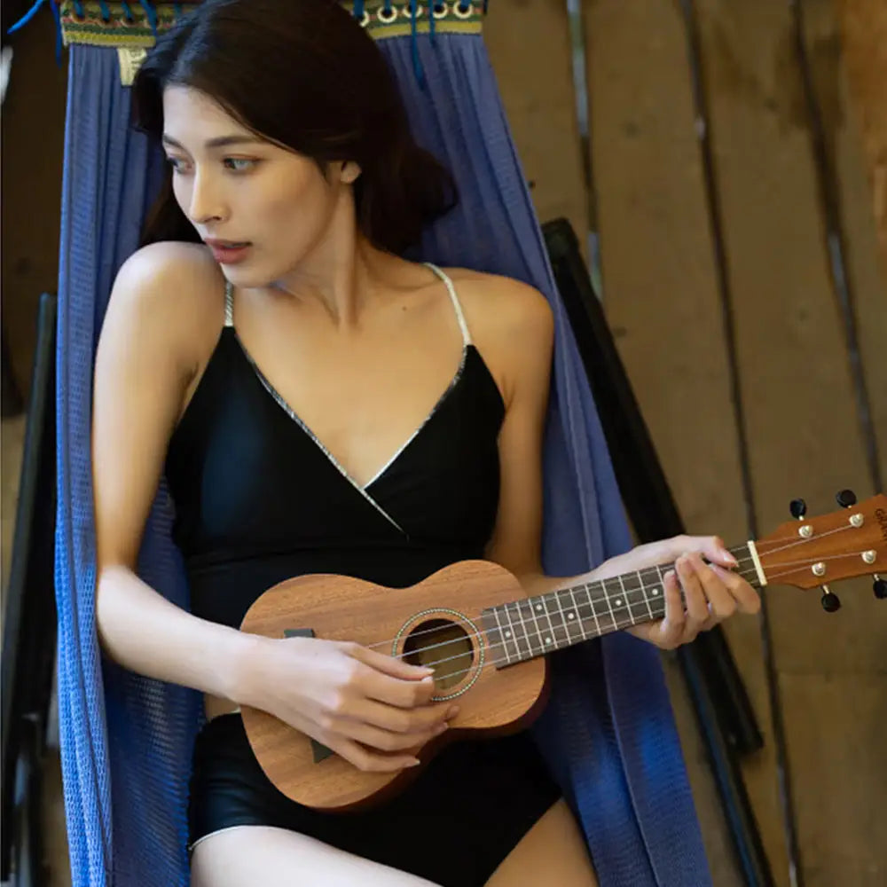 Maka-Hou Women Reversible Bikini-MIX LEAF_image1