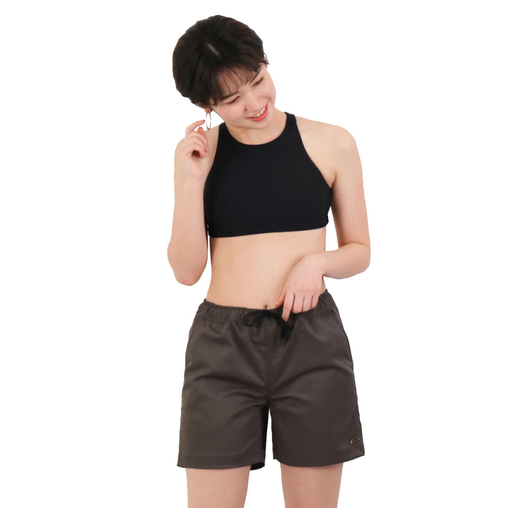 Maka-Hou Women Surf BoardShorts-CHARCOAL_image1