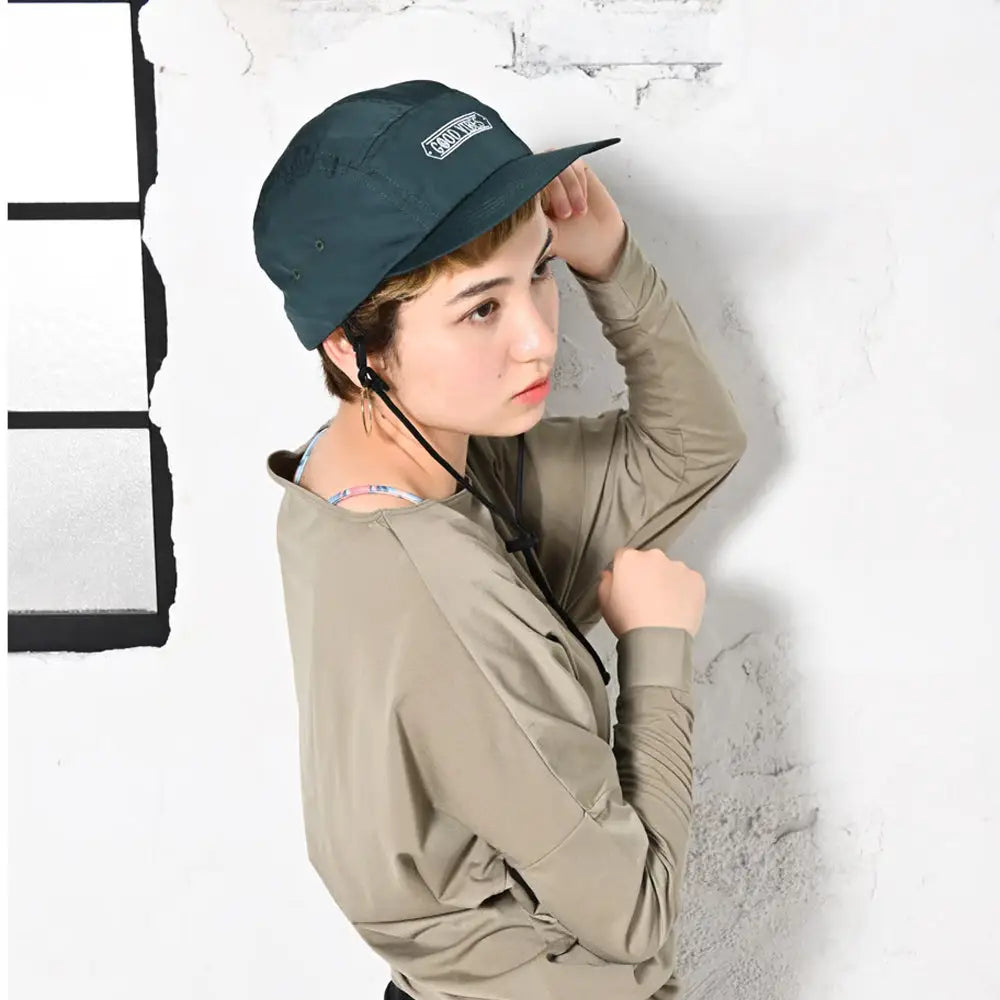 Maka-Hou Womens Good Vibes Waterproof Cap-BLUE_image2