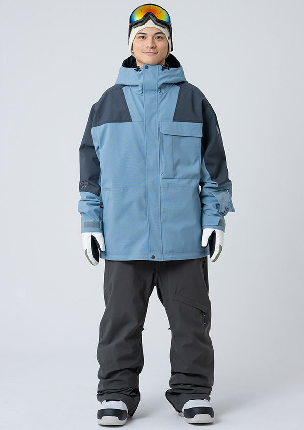 Nima Unisex Hova Snow Jacket-BLUE4