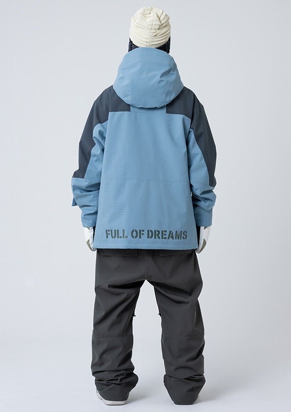 Nima Unisex Hova Snow Jacket-BLUE5