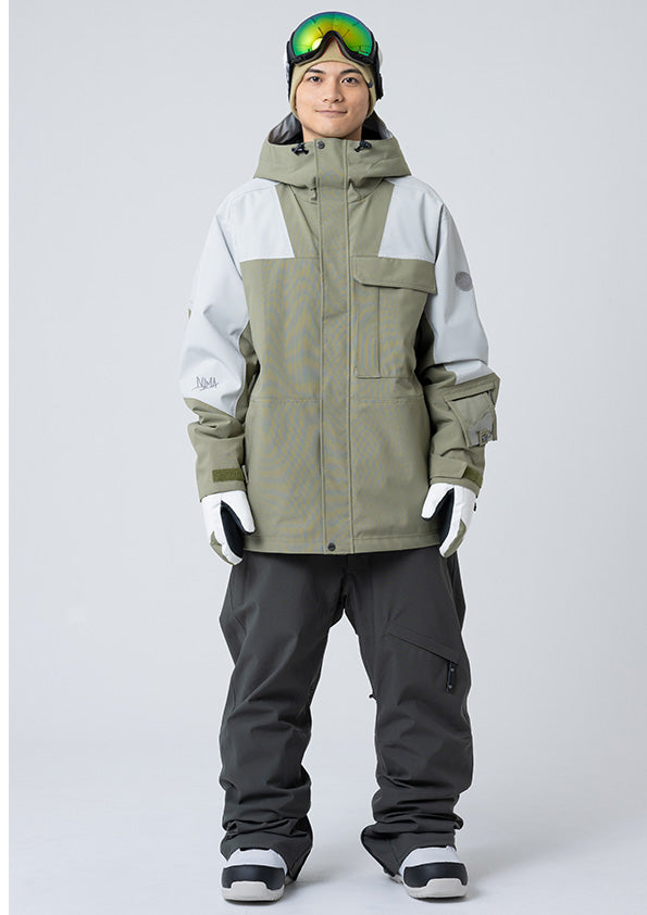 Nima Unisex Hova Snow Jacket-OLIVE4