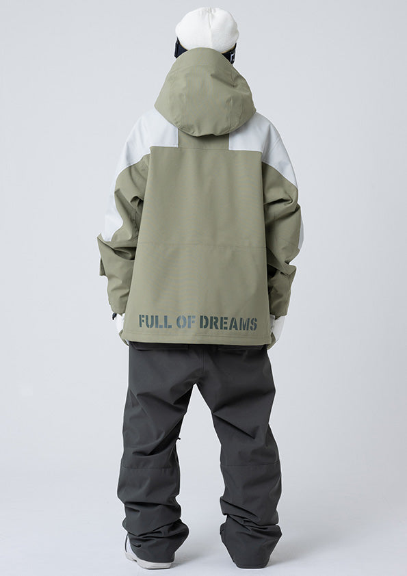Nima Unisex Hova Snow Jacket-OLIVE5