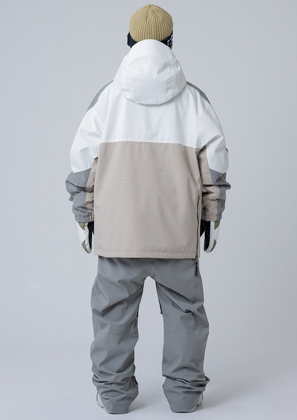 Nima Unisex Popover Snow Anorak-DESERT5