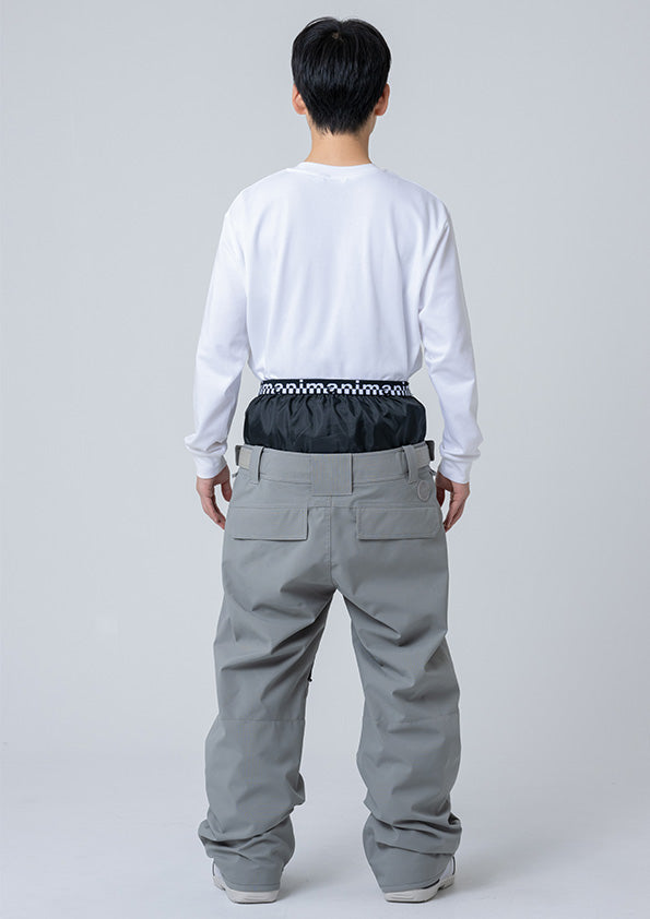 Nima Unisex Regualr Snow Pants-GRAY4