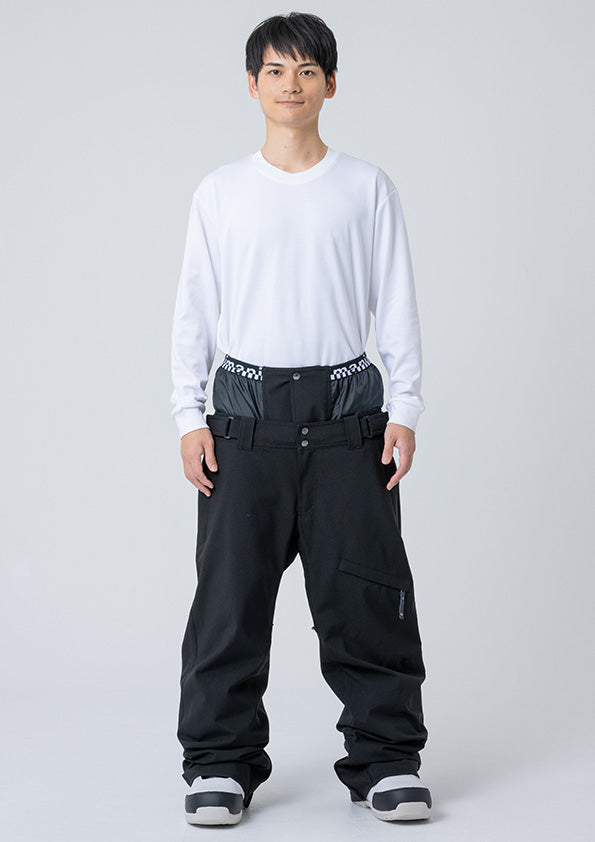 Nima Unisex Regualr Snow Pants-BLACK3