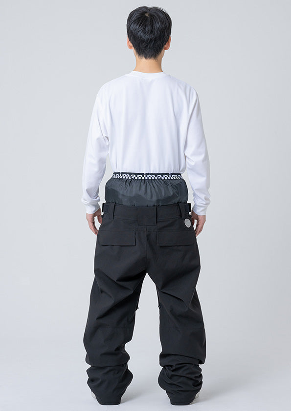 Nima Unisex Regualr Snow Pants-BLACK4