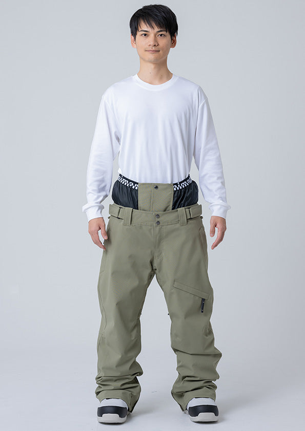 Nima Unisex Regular Snow Pants-OLIVE3
