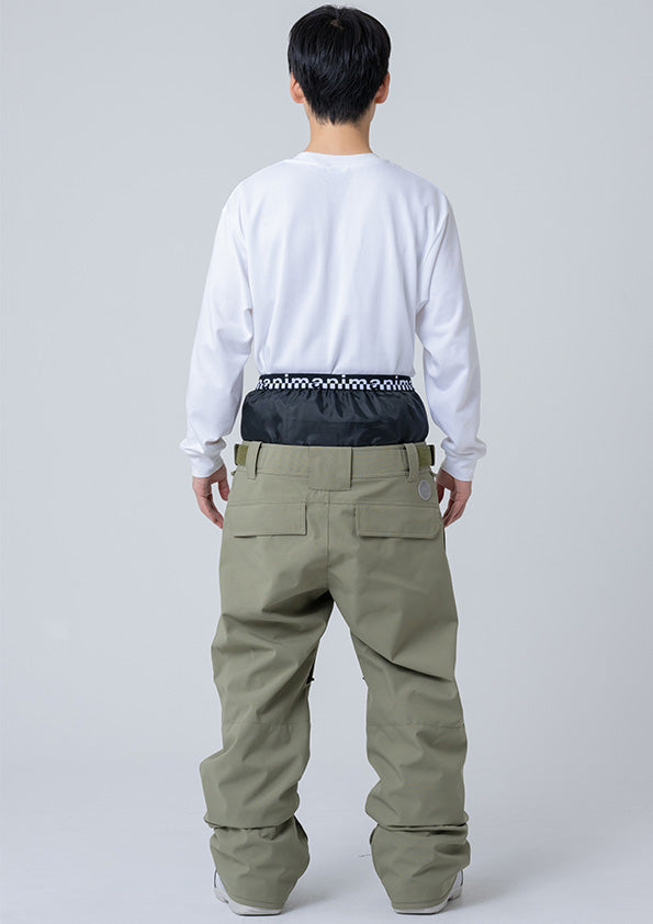 Nima Unisex Regular Snow Pants-OLIVE4