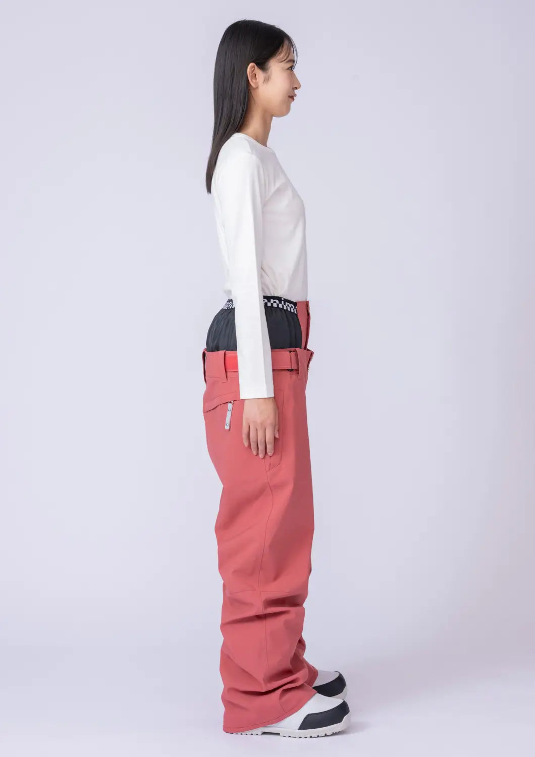 Nima Women Regualr Snow Pants-PINK6