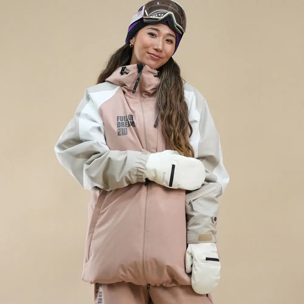 Nima Unisex Snow Jacket-PINK_image1