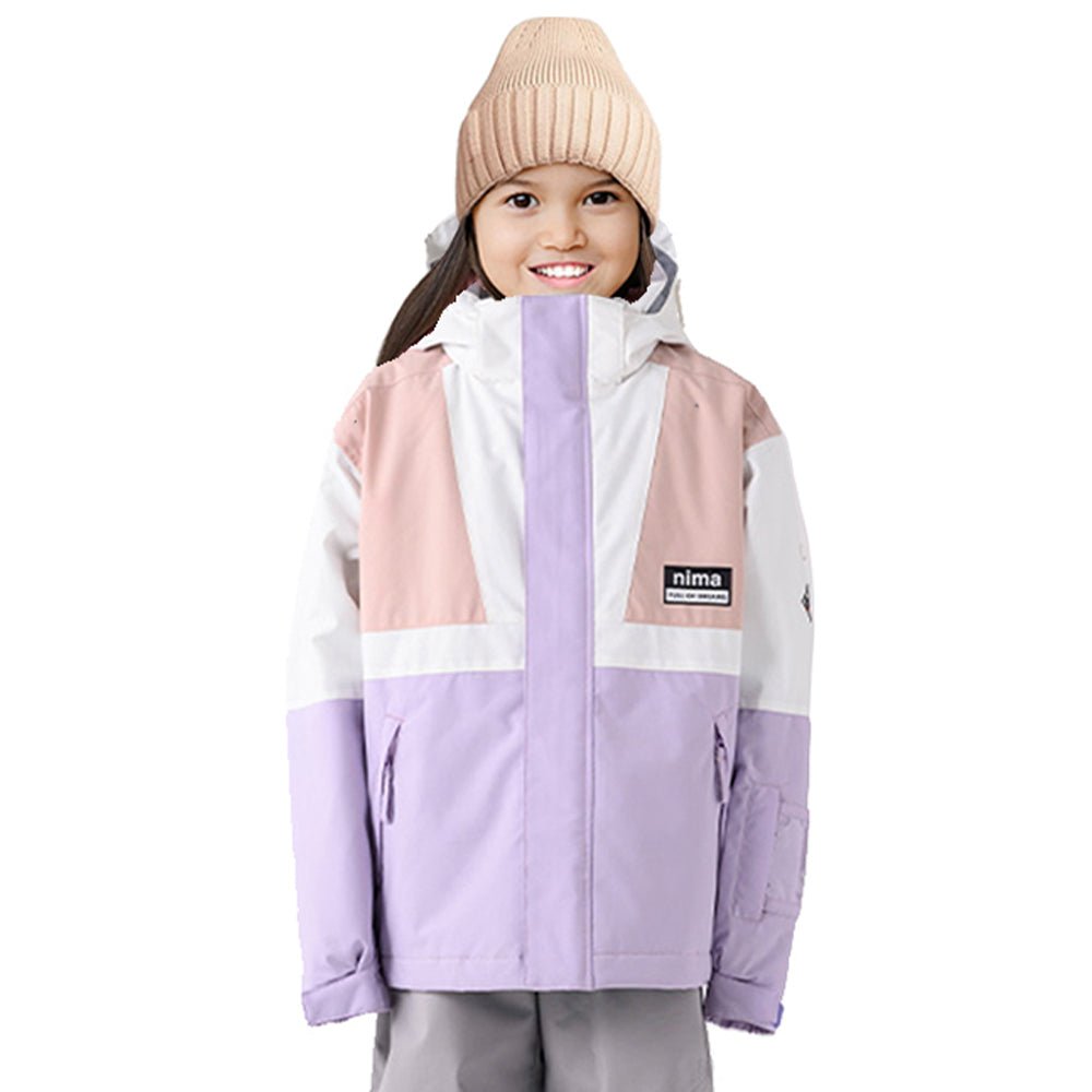 Nima Kids Snow Suits-PINK/PURPLE_image1