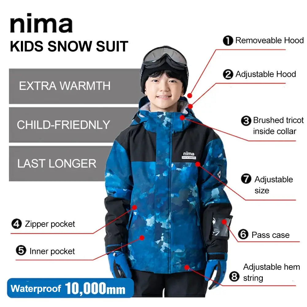 Nima Kids Snow Suits-details01