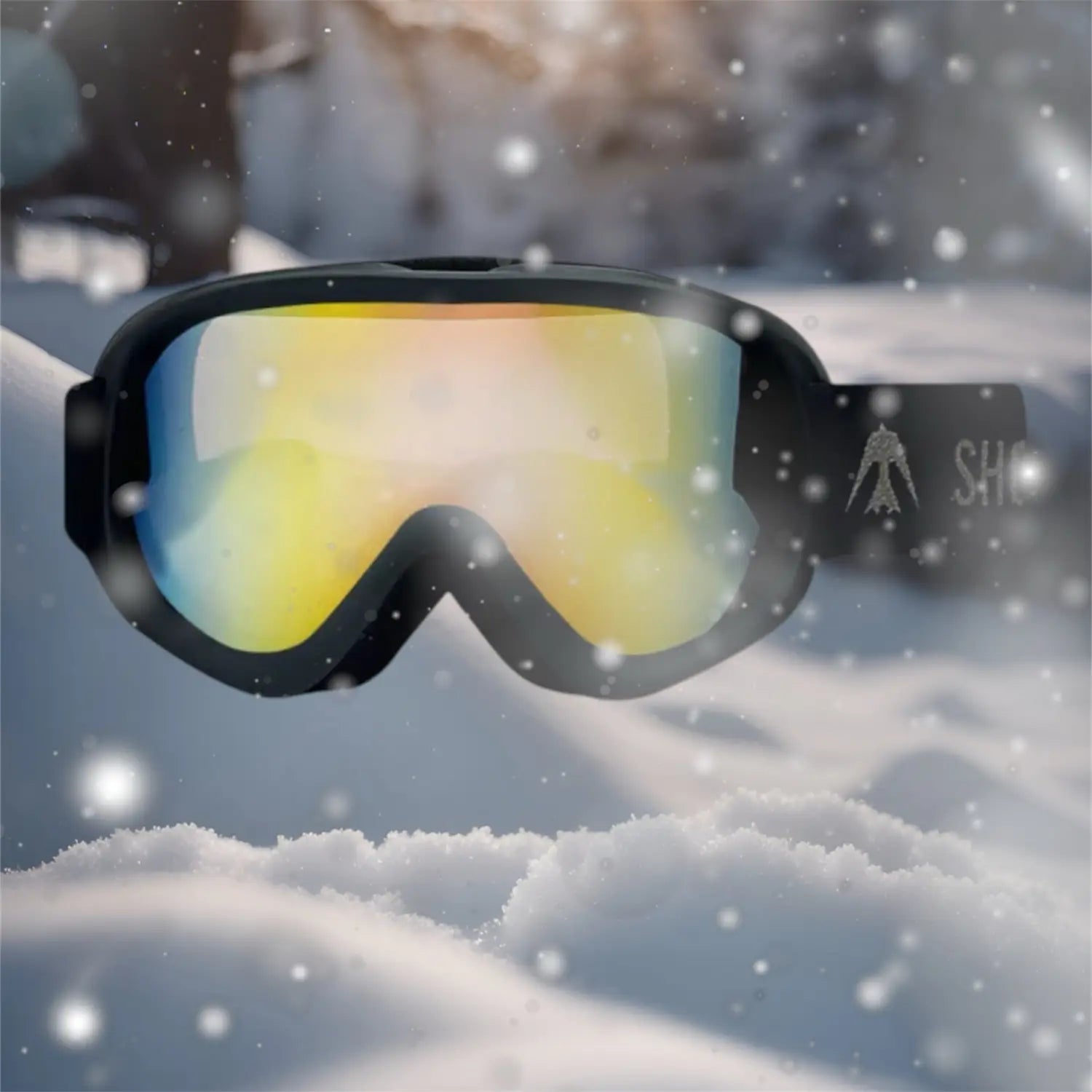 Shorebird Mirror Snow Goggle-BLACK/FIRE_ai