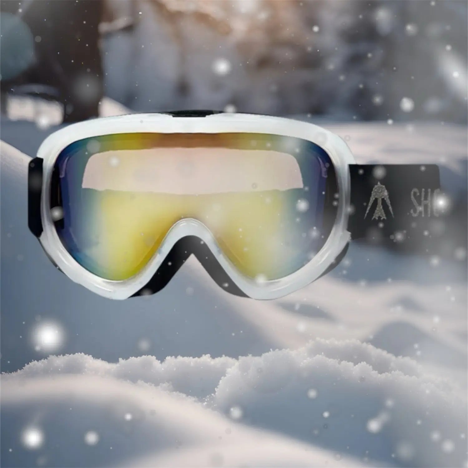 Shorebird Mirror Snow Goggle-CLEAR/FIRE_ai