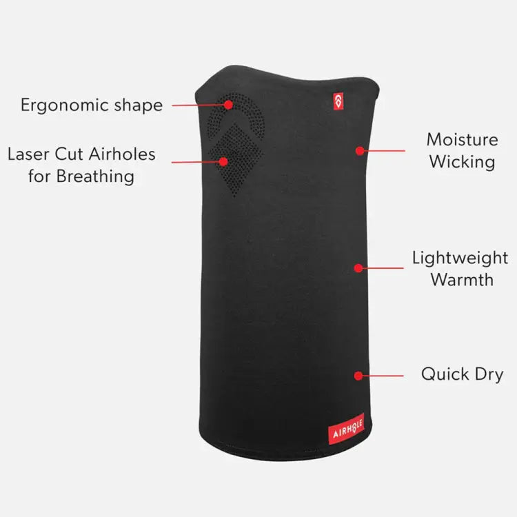 Bandanas & Face Masks: Airhole Unisex Airtube Ergo-BLOODSTONE - Airhole / Bloodstone / ON / 2025, Accessories, Airhole, Bandanas & Face