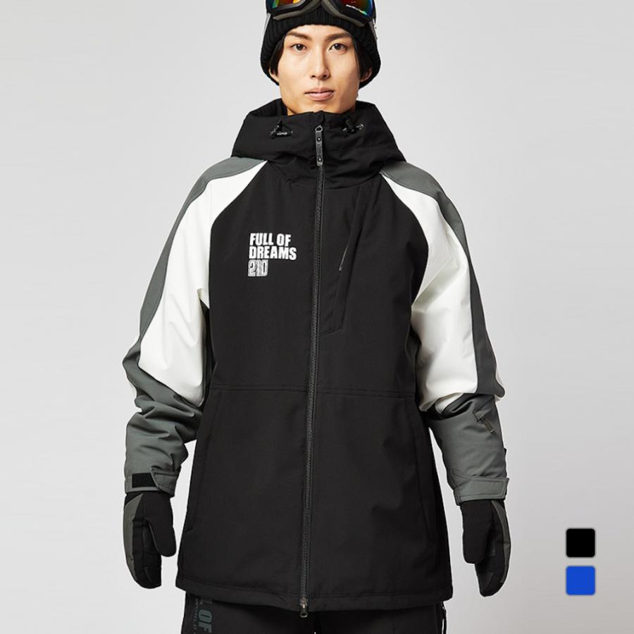 Nima Unisex Snow Jacket-BLACK1