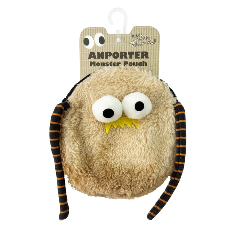 Cases: Anporter Monster Pouch-BEIGE - Anporter / Biege / Accessories, Accessory Cases, Bags, Bearx, Biege | JP480734-BEIGE