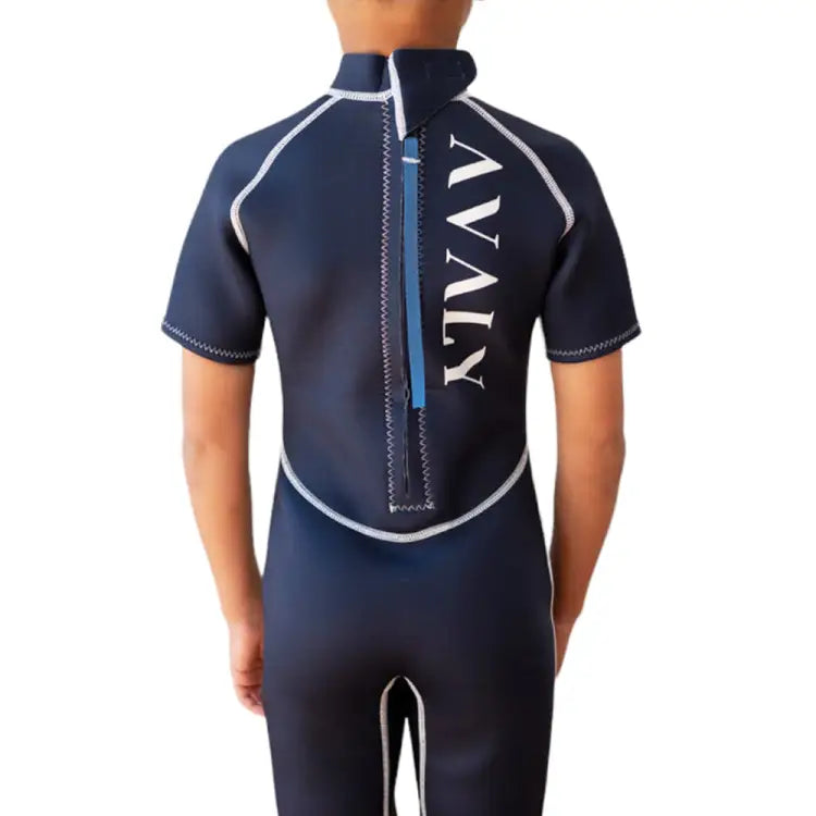 Wetsuits: Avaly Kids 2mm Shorty Wetsuit-BRIGHTON - Australian, AVALY, Fashion, Gear, HKWakefit | AVALY-24NAVY-M