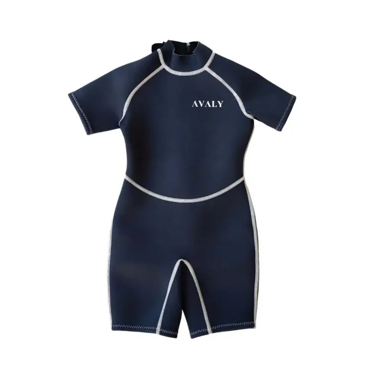 Wetsuits: Avaly Kids 2mm Shorty Wetsuit-BRIGHTON - Australian, AVALY, Fashion, Gear, HKWakefit | AVALY-24NAVY-M