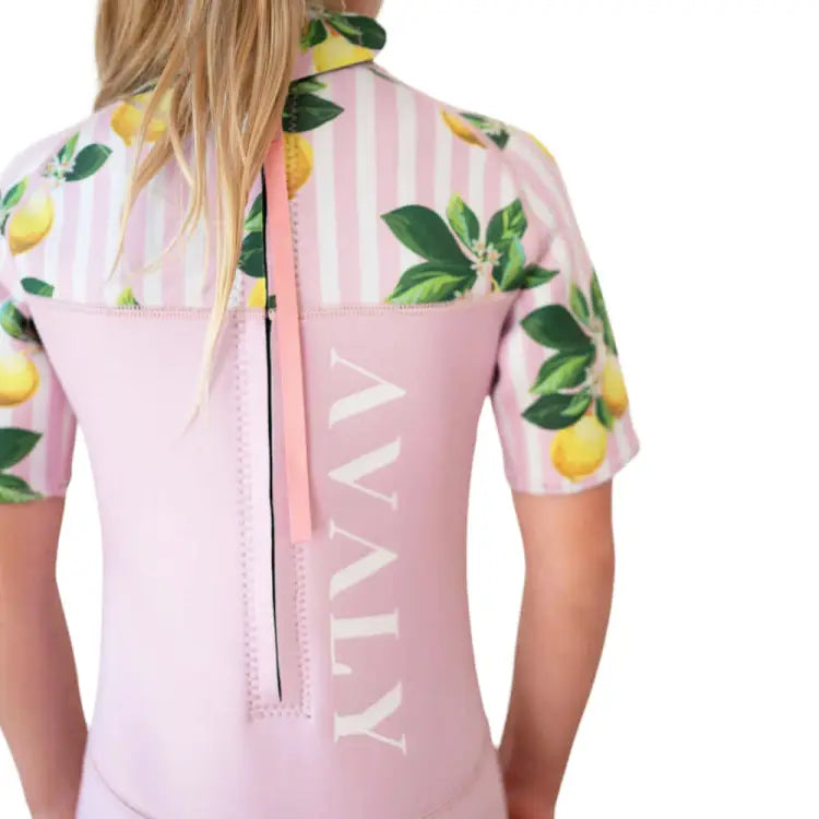 Wetsuits: Avaly Kids 2mm Shorty Wetsuit-WANDA - Australian, AVALY, Fashion, Gear, HKWakefit | AVALY-24PINK-M